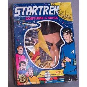  Star Trek Mr. Spock Halloween Costume and Mask Toys 