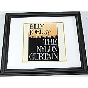 Billy Joel Autographed Signed Nylon Curtain Record Album LP