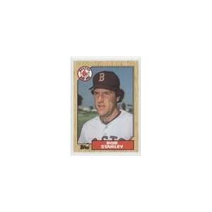  1987 Topps Tiffany #175   Bob Stanley: Sports Collectibles