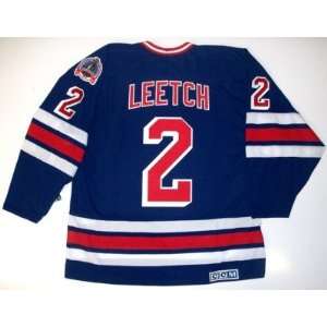 Brian Leetch New York Rangers 94 Cup Vintage Ccm Jersey   Small