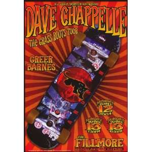 Dave Chappelle   The Grass Roots Tour Movie Poster (11 x 17 Inches 