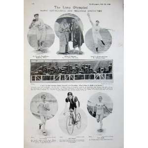  1908 Ethel Barrymore American Actress Athletics Cycle 