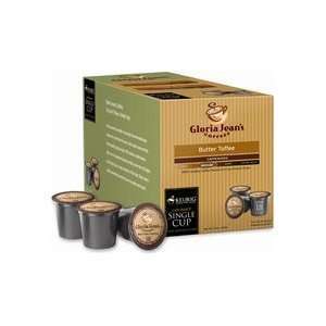 Gloria Jeans Coffee K cup, Butter Toffee, 18 Ct Boxes (Pack of 2 