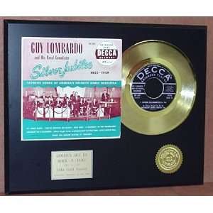 GUY LOMBARDO GOLD 45 RECORD PICTURE SLEEVE LIMITED EDITION DISPLAY