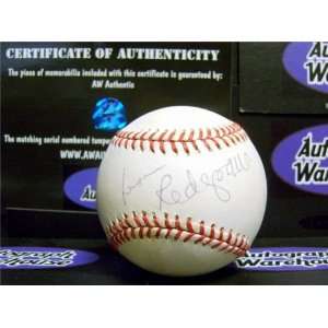 Lynn Redgrave Autographed/Hand Signed MLB Baseball