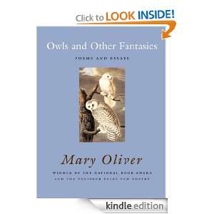   Fantasies Poems and Essays Mary Oliver  Kindle Store