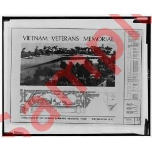  c1983 Vietnam Veterans Memorial Maya Ying Lin Design