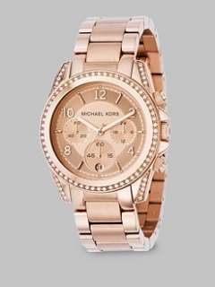 Michael Kors   Stainless Steel Chronograph Bracelet Watch/Rose Gold