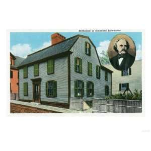  Salem, Massachusetts   Exterior View of Nathaniel Hawthorne 