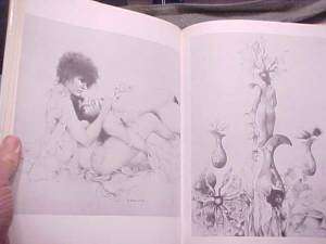 1974 Book DRAWINGS of BERTRAND; SENSUAL FEMALE BODIES  