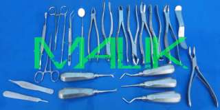 Dental Oral Surgery Kit of 24 Instruments Extraction  