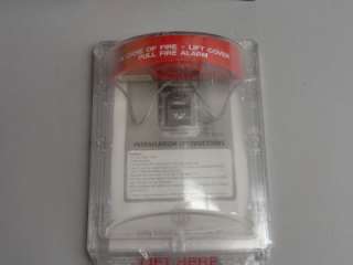 NEW FIRE ALARM PULL STATION COVER W/HORN STI 1100  