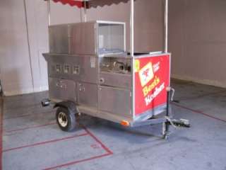 Steam Hot Dogs Push Cart, HotDogs, Food Vending 15014  