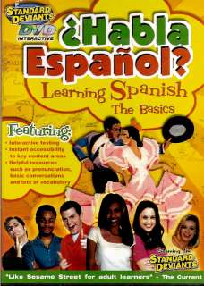 Habla Español?   Learning Spanish The Basics DVD