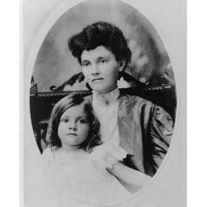 1900s photo Mrs. Thomas P. Gore and her only child Mrs. Thomas P. Gore 