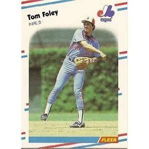  1988 Fleer #183 Tom Foley
