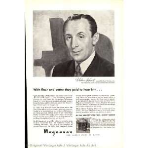 1943 Magnavox (Vladimir Horowitz) with flour and butter they paid to 