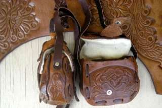 Girl Toddler Western Cowgirl Horse Saddle Purse Handbag  