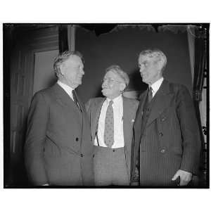   May 26. Sen. William E. Borah, left, R. of Ohio, first