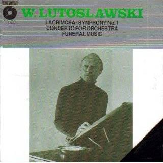 for Orchestra / Funeral Music by Witold Lutoslawski, Jan Krenz, Witold 