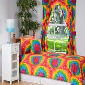  Tie Dye Dorm Twin Hugger Comforter: Home & Kitchen