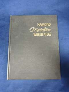 Hammond Medallion World Atlas 1969  