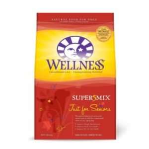  Wellness Super5Mix Senior Dry Dog Food 15 lb
