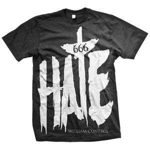 WILLIAM CONTROL hate AIDEN T SHIRT NEW S M L XL  