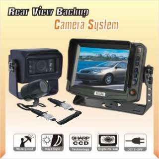 HORSE TRAILER BACK UP REVERSE CAMERA RV SYSTEM 5 LCD  
