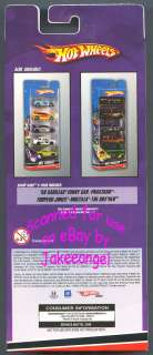 Hot Wheels Halloween Scary Cars Target Exclusive New 5 Car Set 2010 