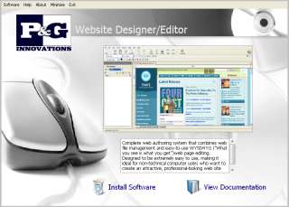 Website Design HTML Editor Create a Web Page Software  