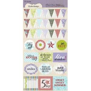  Lily Bee Design   Picket Fence Collection   Cardstock 