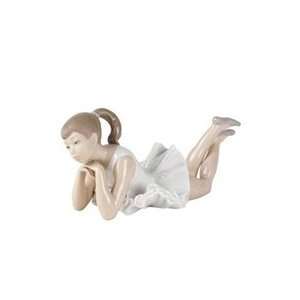  Lladro Nao Porcelain Figurine Pensive Ballet