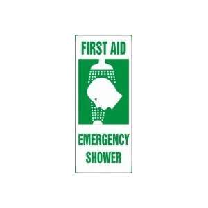  17X7 FIRST AID EMERG SHOWER Sign