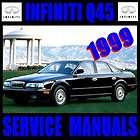 1999 99 Infiniti Q45 Service OEM Repair Workshop Shop Manual 