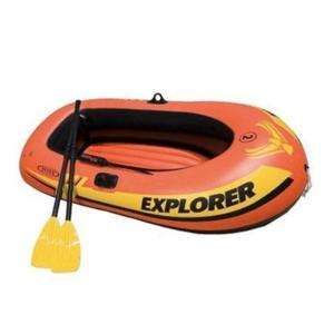Intex 58331EP Explorer 200 Set 2 Person Inflatable Boat  