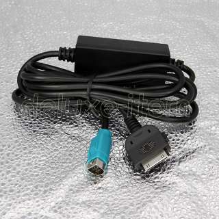 ALPINE KCE 422i IPOD INTERFACE CABLE iPHONE 4 3GS 3G  