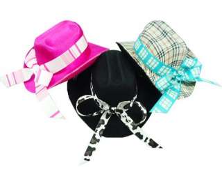 Leopard Check Hair Clip Mini Top Hat 9 Styles Available  