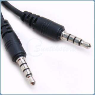   5mm Jack Stereo Headset Audio Sync & Charging Adapter Cable for iPod