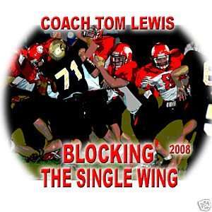 Football Coaching Dvd   Blocking out of the Single Wing Offense 