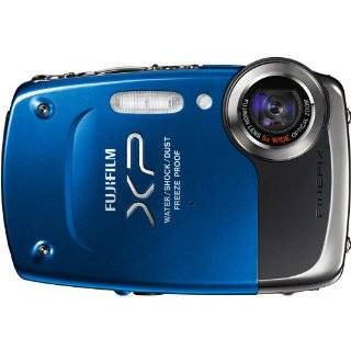 fujifilm finepix xp20 blue 14 mp digital camera with 5x optical zoom 