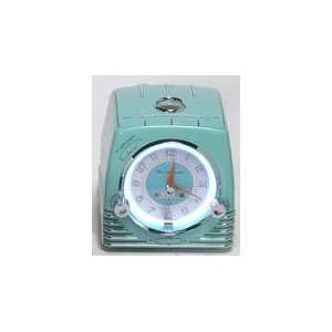  Thunderbird Retro Neon Alarm Clock Radio/CD Turquoise 