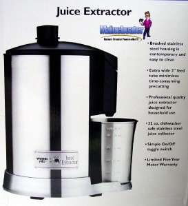   Pro Professional Quality Stainless Steel Juice Extractor JEX328  