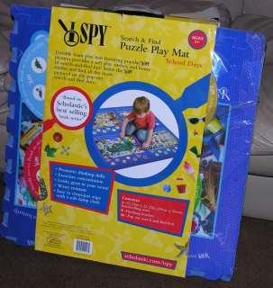 Scholastic I Spy Foam Play Mat Find Search Floor Puzzle  