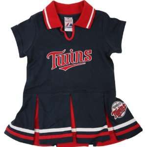   Minnesota Twins  Girls Toddler  Cheerleader Dress: Sports & Outdoors
