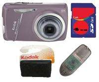 Kodak Easyshare M550 Digital Camera Purple + 4GB Kit, Great Gift 