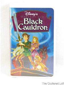 PG VHS Disneys Masterpiece THE BLACK CAULDRON  