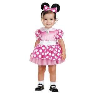  Infant Pink Clubhouse Minnie Mouse Baby Costume: Toys 