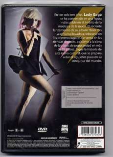 Lady Gaga On The Edge Mexican Edition DVD   Documentary  