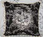 Custom Covington Bosporus Antique Red Toile Pillow items in Home and 
